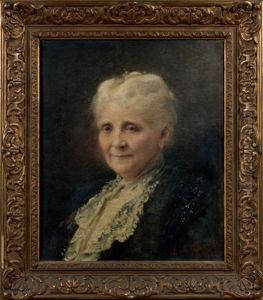 Portrait De Femme Au Jabot De Dentelle (mme Rimbaud)