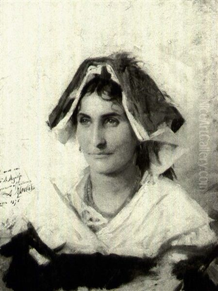 Portrait Of A Peasant Woman - view 1