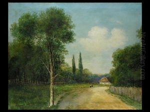 Landschaft by Aleksandr Ivanovich Morozov