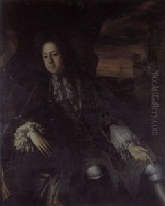 Portrait Of A Gentleman (arthur Chichester, 3rd Earl Of Donegal?) by Garret Morphey