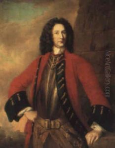 Portrait Of Colonel Nicholas Fitzgerald by Garret Morphey
