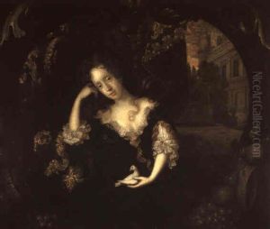 Portrait Of Mrs. Fortesque by Garret Morphey