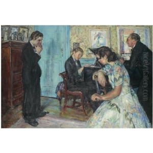 Le Piano by George Morren
