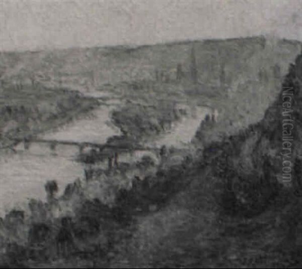 Le Fleuve Dans La Vallee, Rouen - view 1
