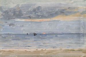 Coucher De Soleil, Manche (channel Coast)