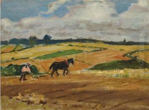 Ploughing, Brittany