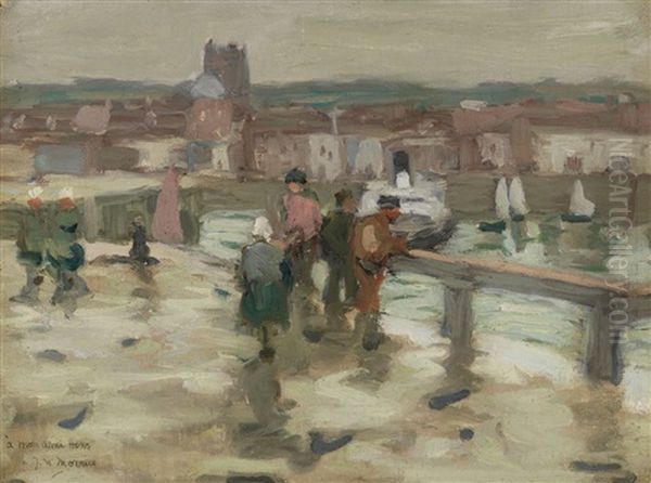 Scene In Dieppe (scene In Brittany) - view 1