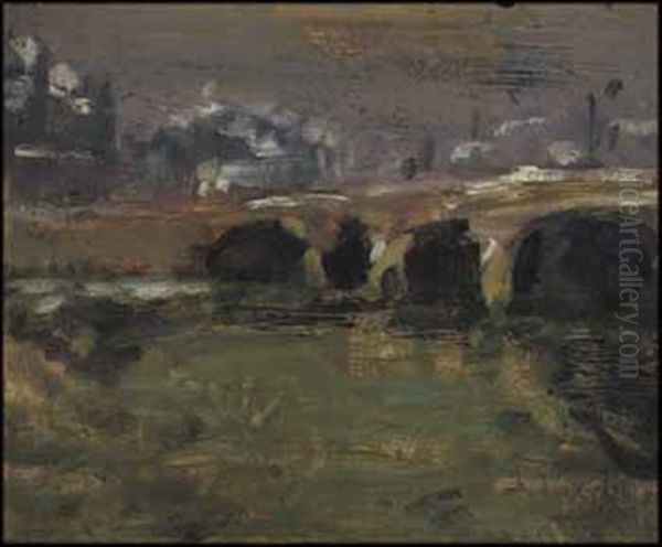 Pont Sur La Seine, Paris - view 1