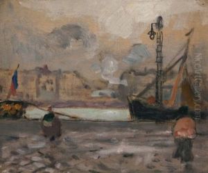 Port Scene, France Port Scene, France