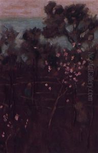Orchard Near St. Malo (brittany) by James Wilson Morrice