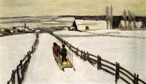 Winter, Beaupre by James Wilson Morrice