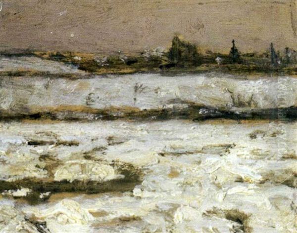 Ice Floes In The St. Lawrence - view 1