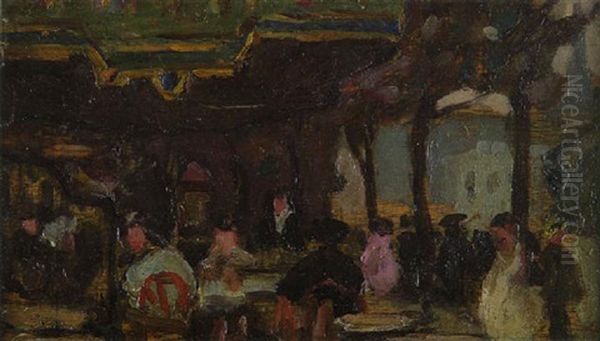 Cafe Scene - view 1