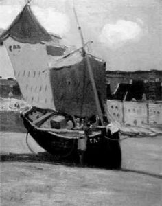 Fishing Boat, Cancale by James Wilson Morrice