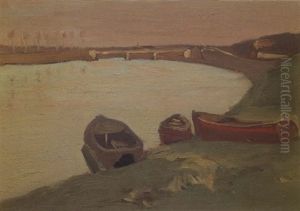 Seine River And Boats