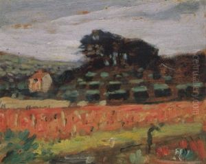 Poppy Field, Brittany by James Wilson Morrice