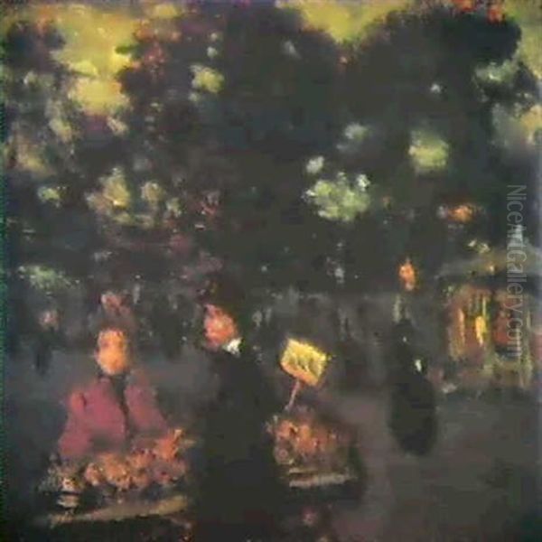 The Flower Seller, Paris - view 1