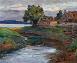 Houses On The St. Lawrence by Edmund Montague Morris