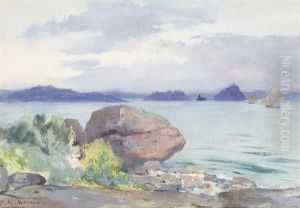Rocky Outcrop by Edmund Montague Morris
