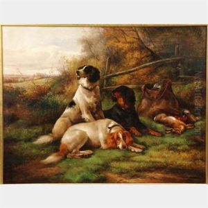 Guarding The Day's Bag by John W. Morris
