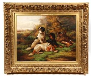 Guarding The Day's Bag by John W. Morris