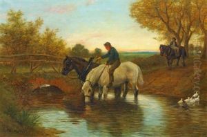 An Der Tranke by Philip Richard Morris
