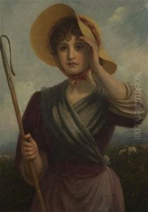 Shepherdess by Philip Richard Morris