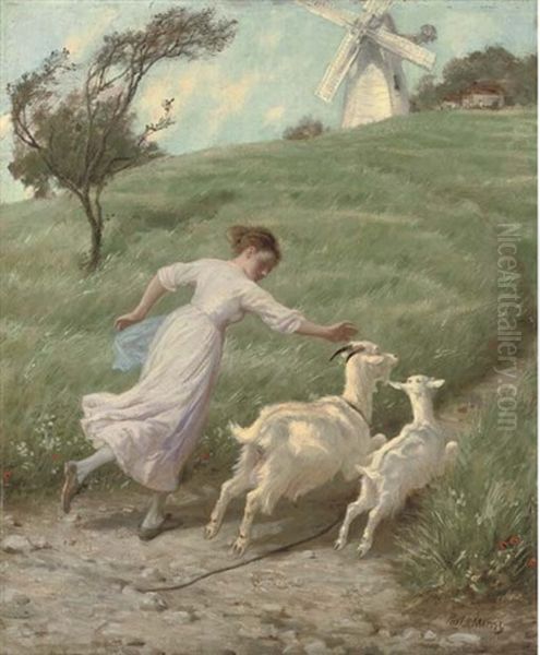 The Young Goat-herd - view 1