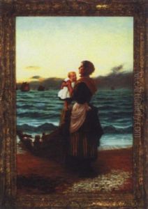 Waiting For The Fleet by Philip Richard Morris