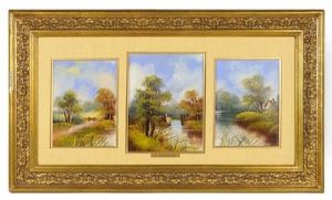 Favorite Streams (3 Works Framed Together) Favorite Streams (3 Works Framed Together)
