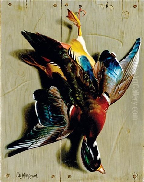 Hanging Wood Duck - view 1