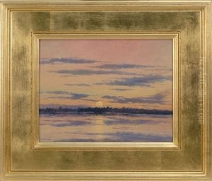 Sunset On The Coast by George Frederick Morse