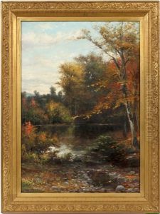 River Landscape by Jonathan Bradley Morse