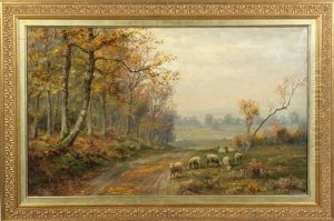 Landscape With Sheep