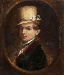 Portrait Of A Man In A Top Hat