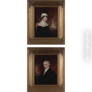 Mr. Charles Sidney Breese (+ Mrs. Charles Sidney Breese; Pair) by Samuel F.B. Morse