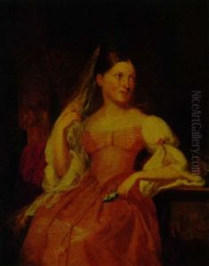 Portrait Of Catherine Helena Jay by Samuel F.B. Morse