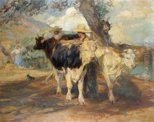 La Halte De L'attelage by Anna Morstadt