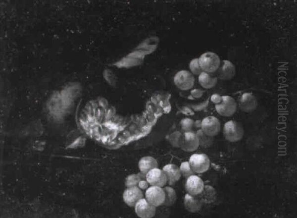 Nature Morte A La Grenade Et Au Raisin - view 1