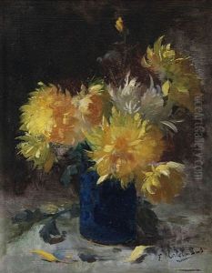Still Life With Chrysanthemums