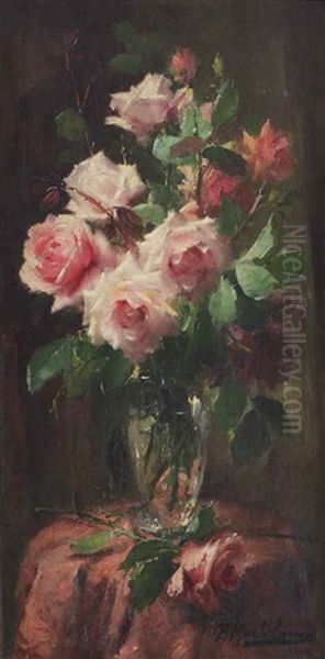 A Bouquet Of Pink Roses - view 1