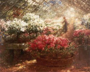 In The Greenhouse by Frans Mortelmans