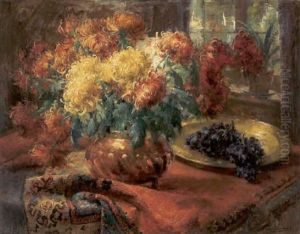 Groses Blumenstilleben