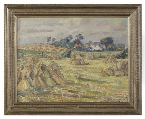 Landscape With Haystacks - view 1