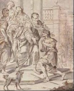 Scena Biblica by Vittorio Maria Bigari