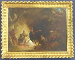 Theatrical Scene by John Hamilton Mortimer