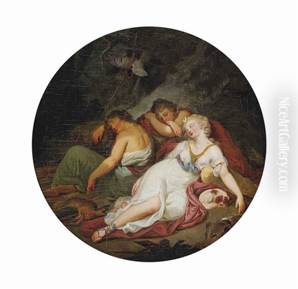Diana And Her Companions Resting After The Hunt - view 1