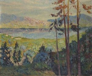 Bord De La Marne by Francis Morton-Johnson