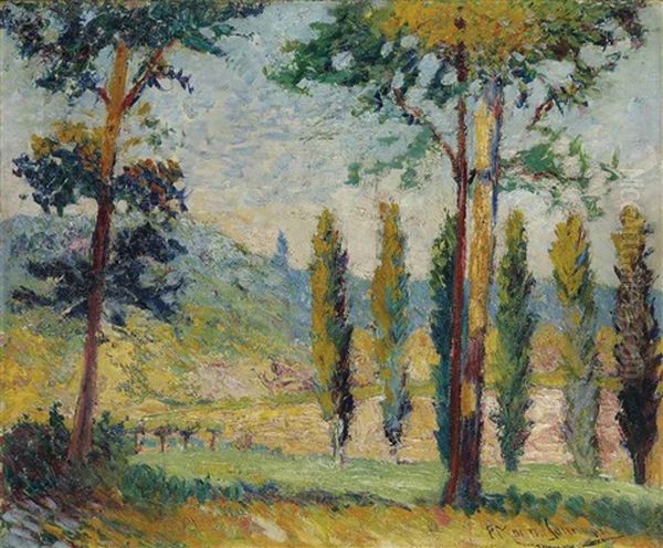 Paysage Aux Peupliers - view 1