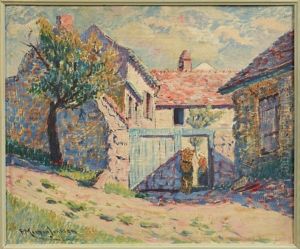 Ferme, Vallee De La Seine by Francis Morton-Johnson